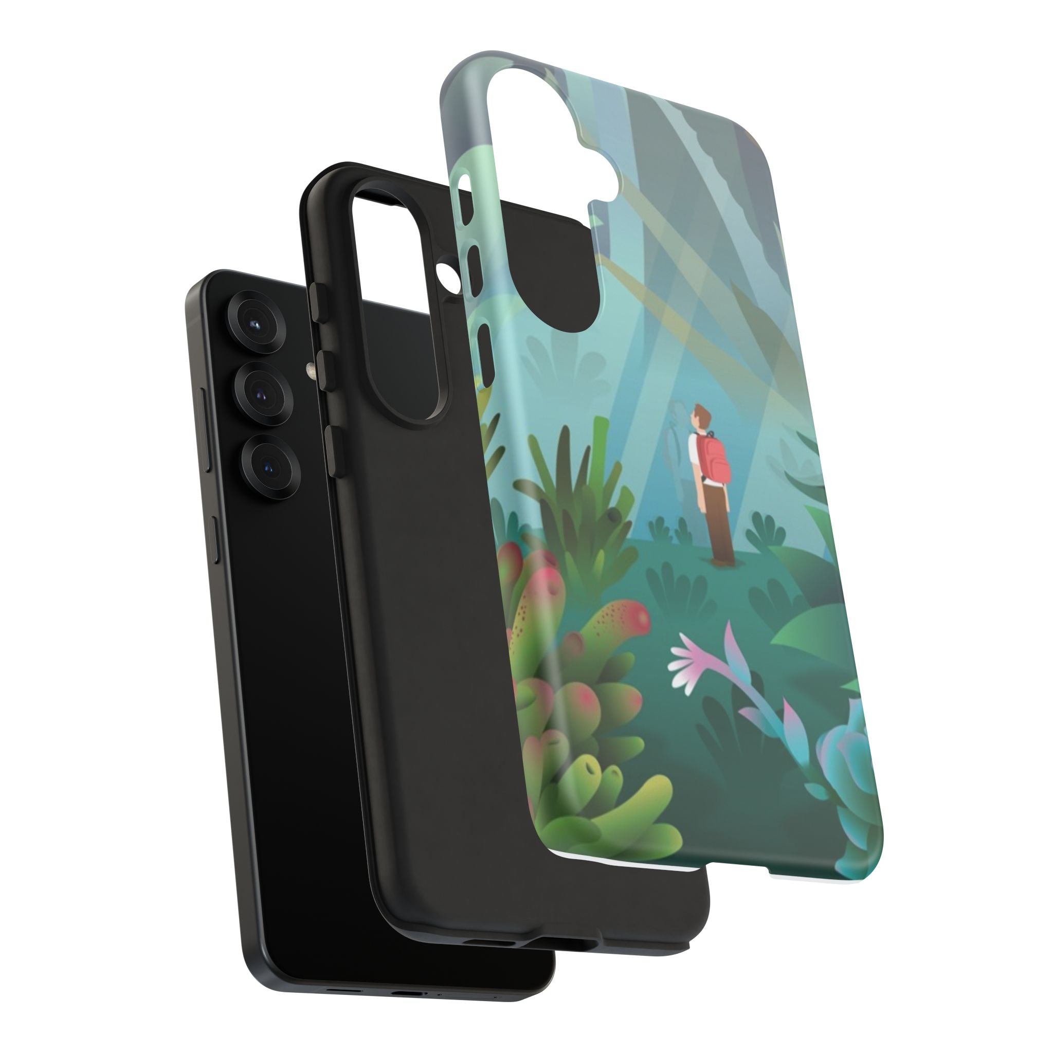 Whimsical Nature-Themed Phone Case