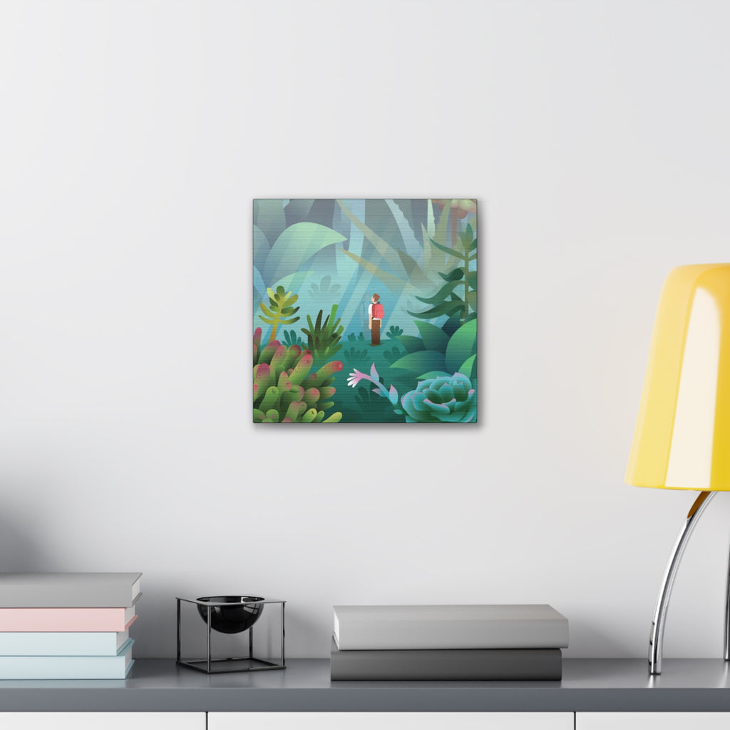 Tranquil Nature Scene Canvas Wall Art