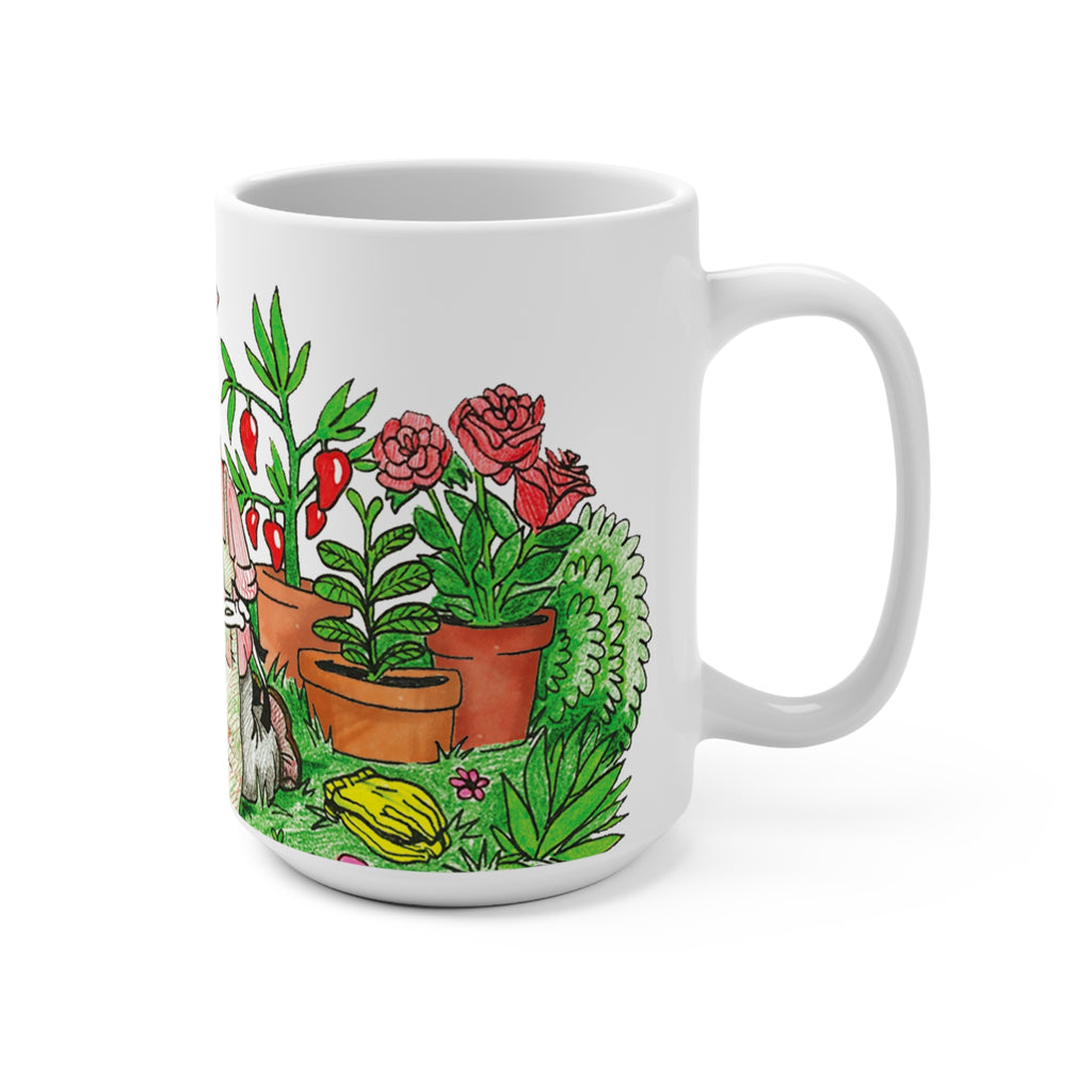 Colorful Skeleton Gardening Mug