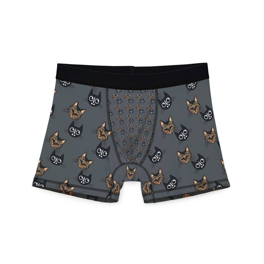Men's Cat-Themed Boxers