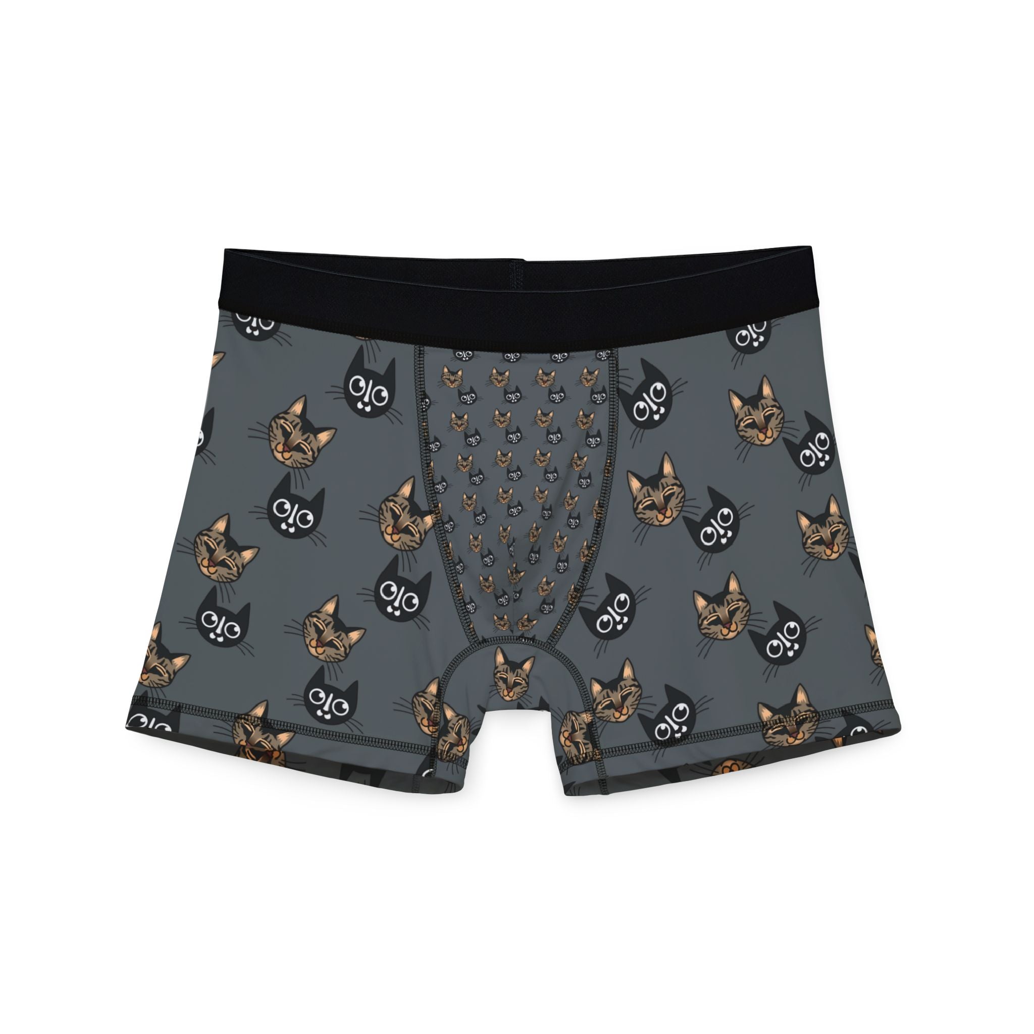 Men's Cat-Themed Boxers