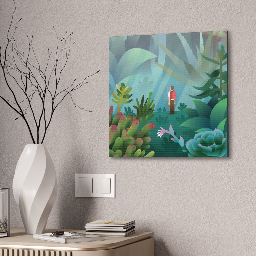 Tranquil Nature Scene Canvas Wall Art