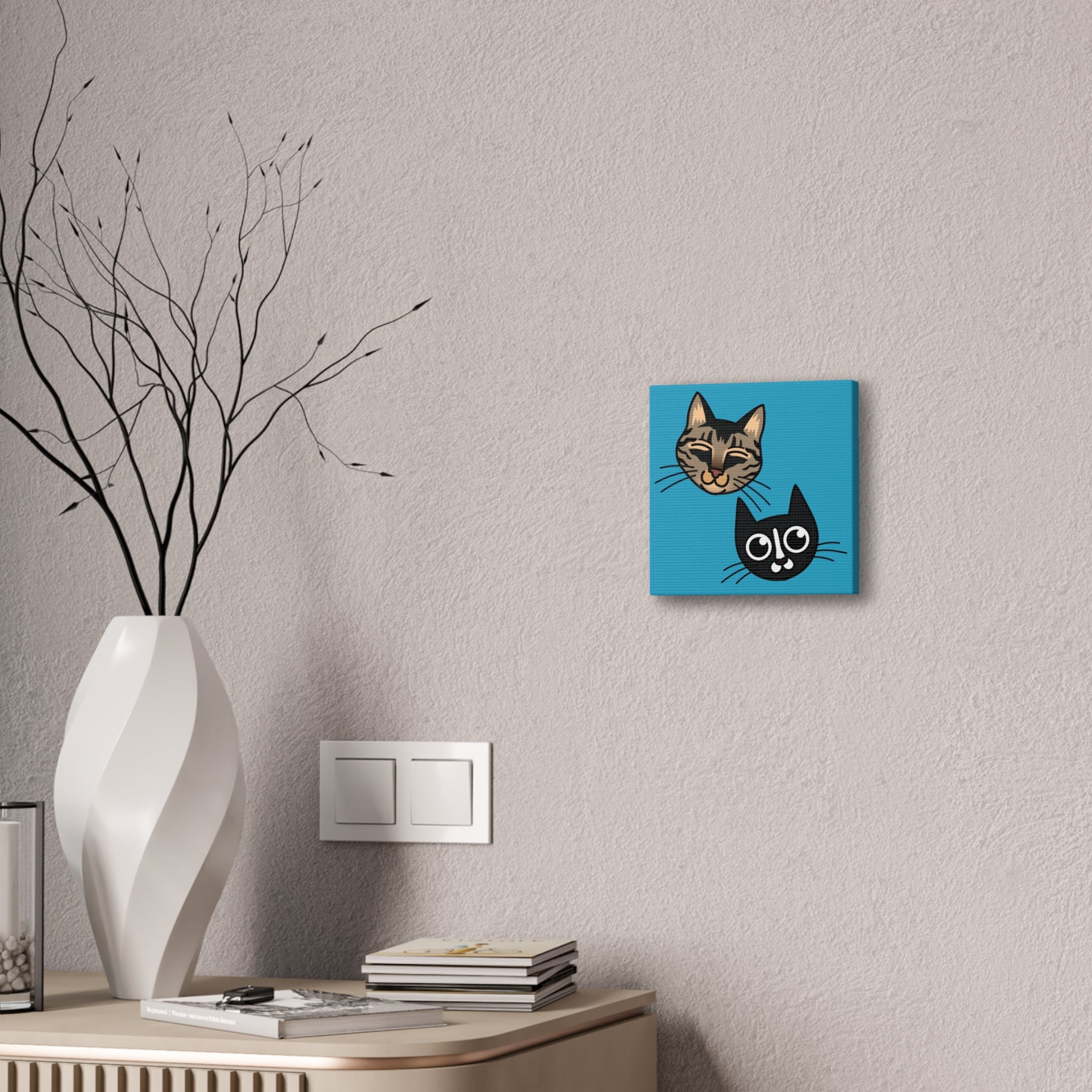 Cat Lover Canvas Art