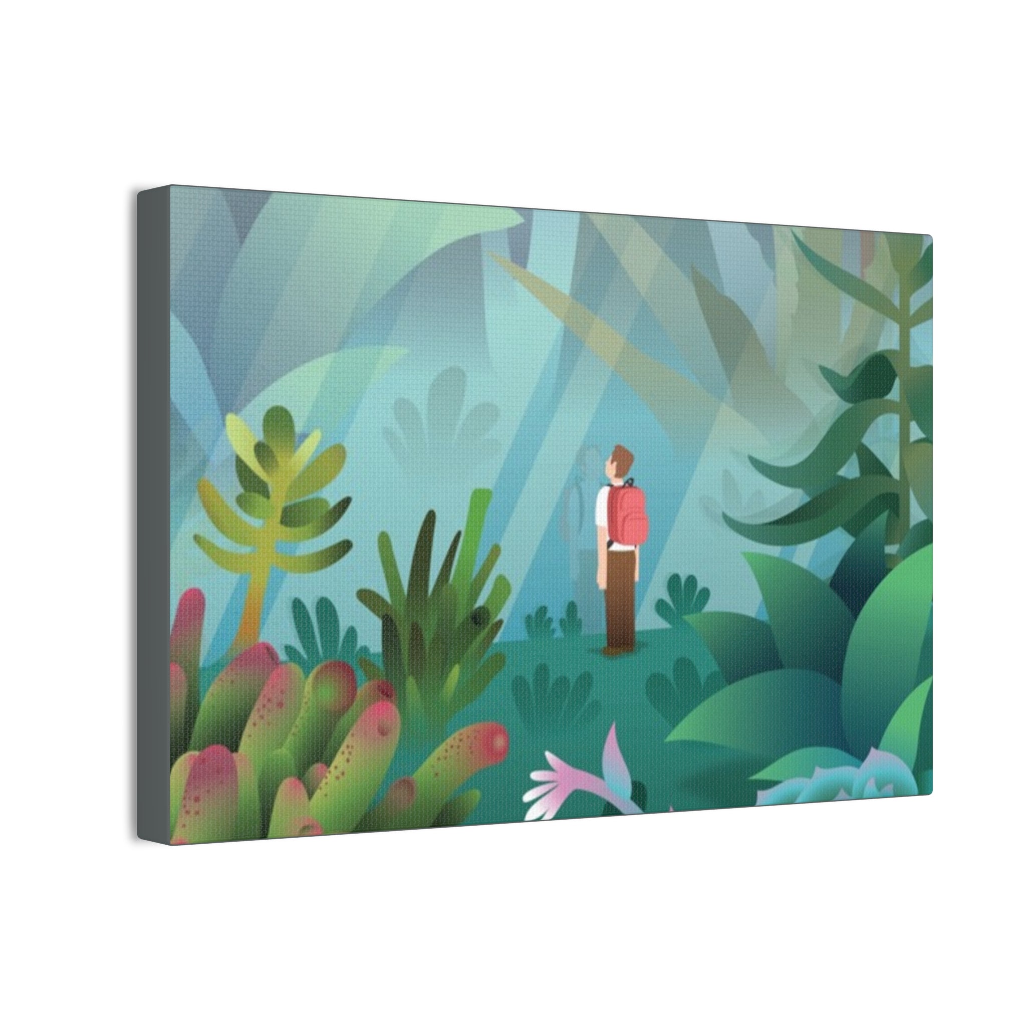 Tranquil Nature Scene Canvas Wall Art