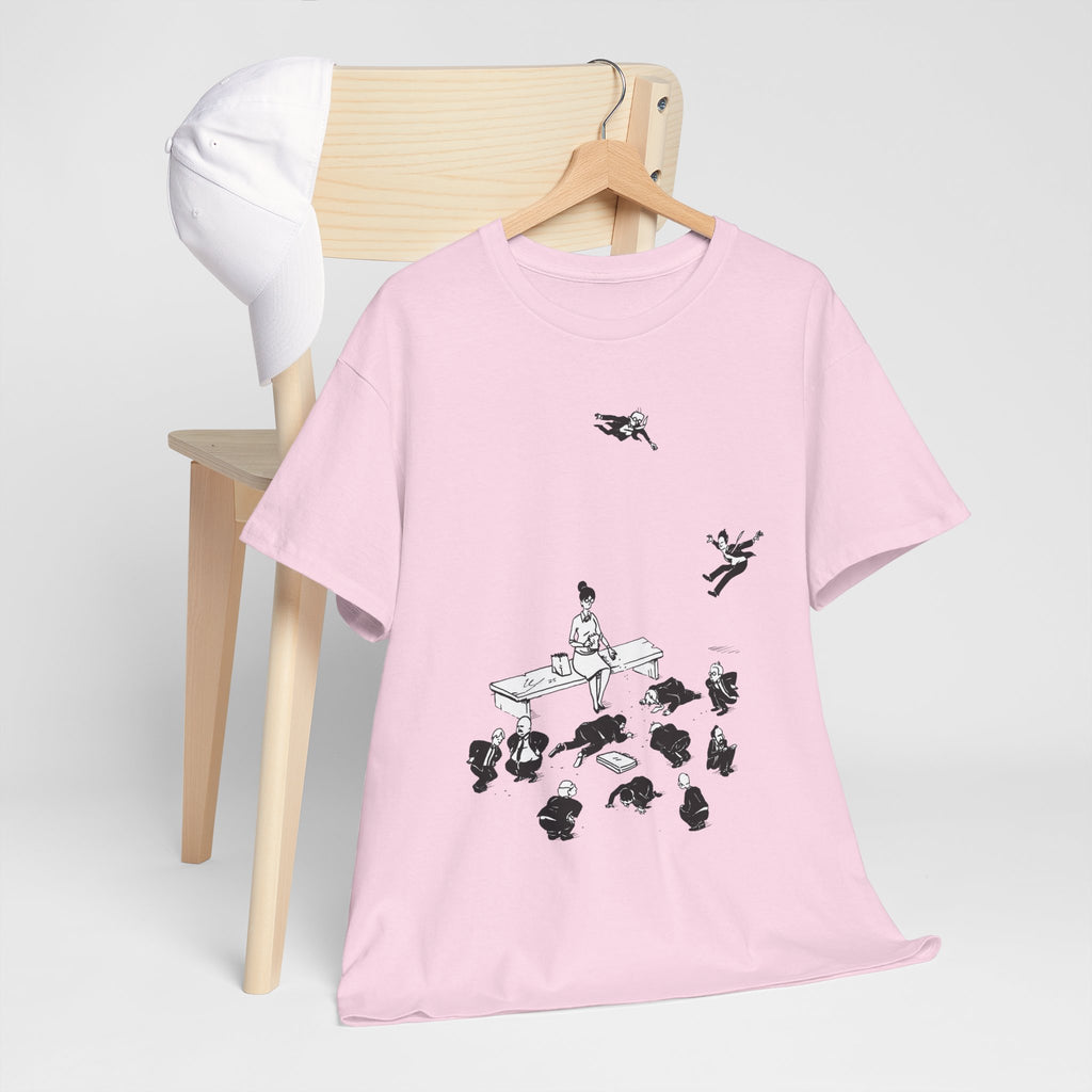 Comical Office Cotton Tee