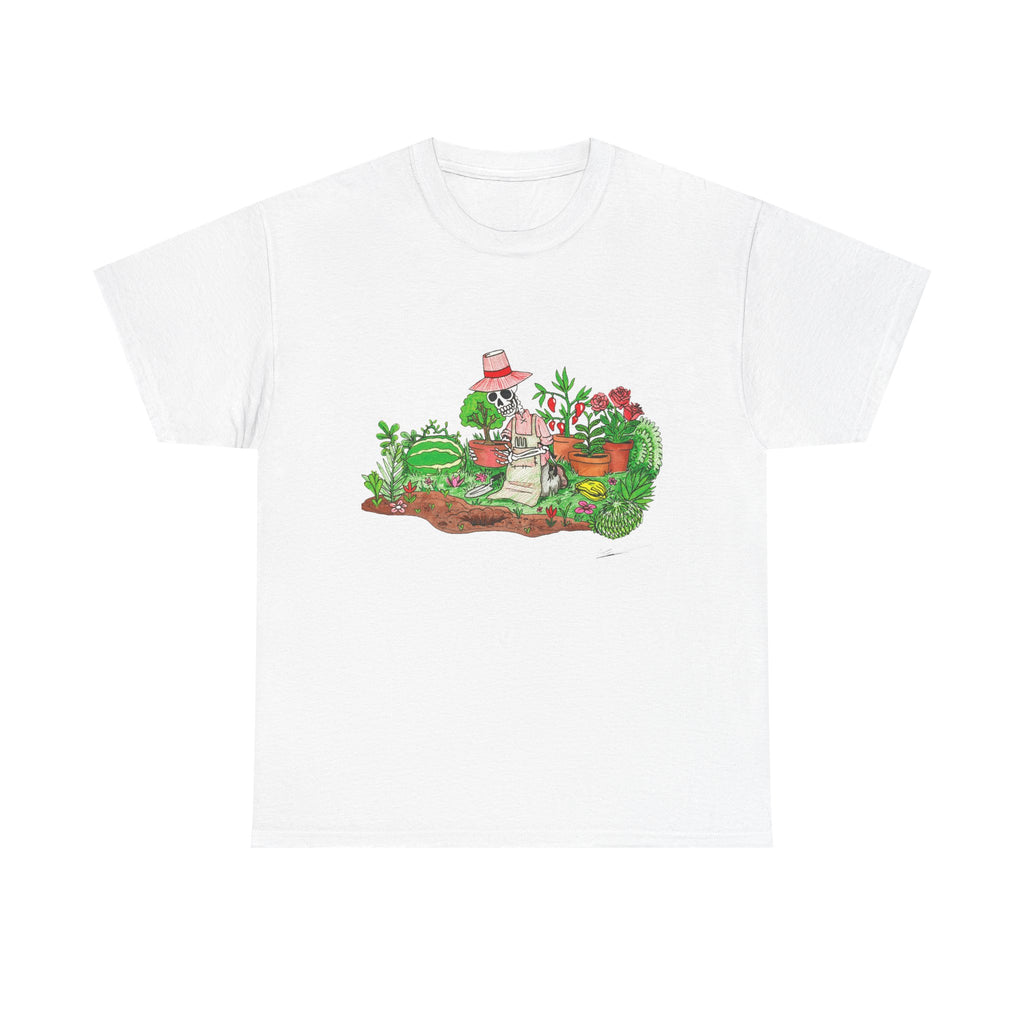 Colorful Garden Adventure Unisex Heavy Cotton Tee