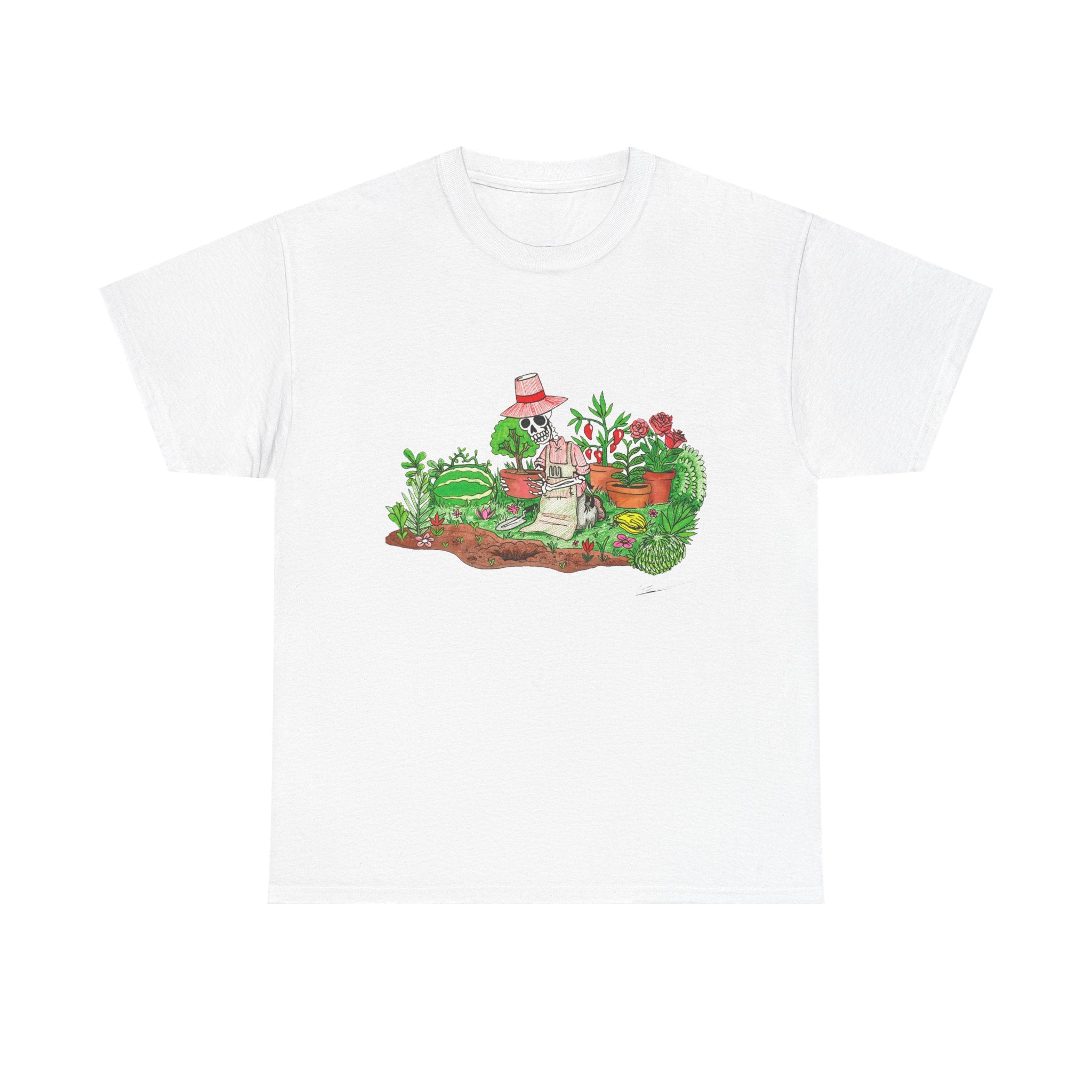 Colorful Garden Adventure Unisex Heavy Cotton Tee
