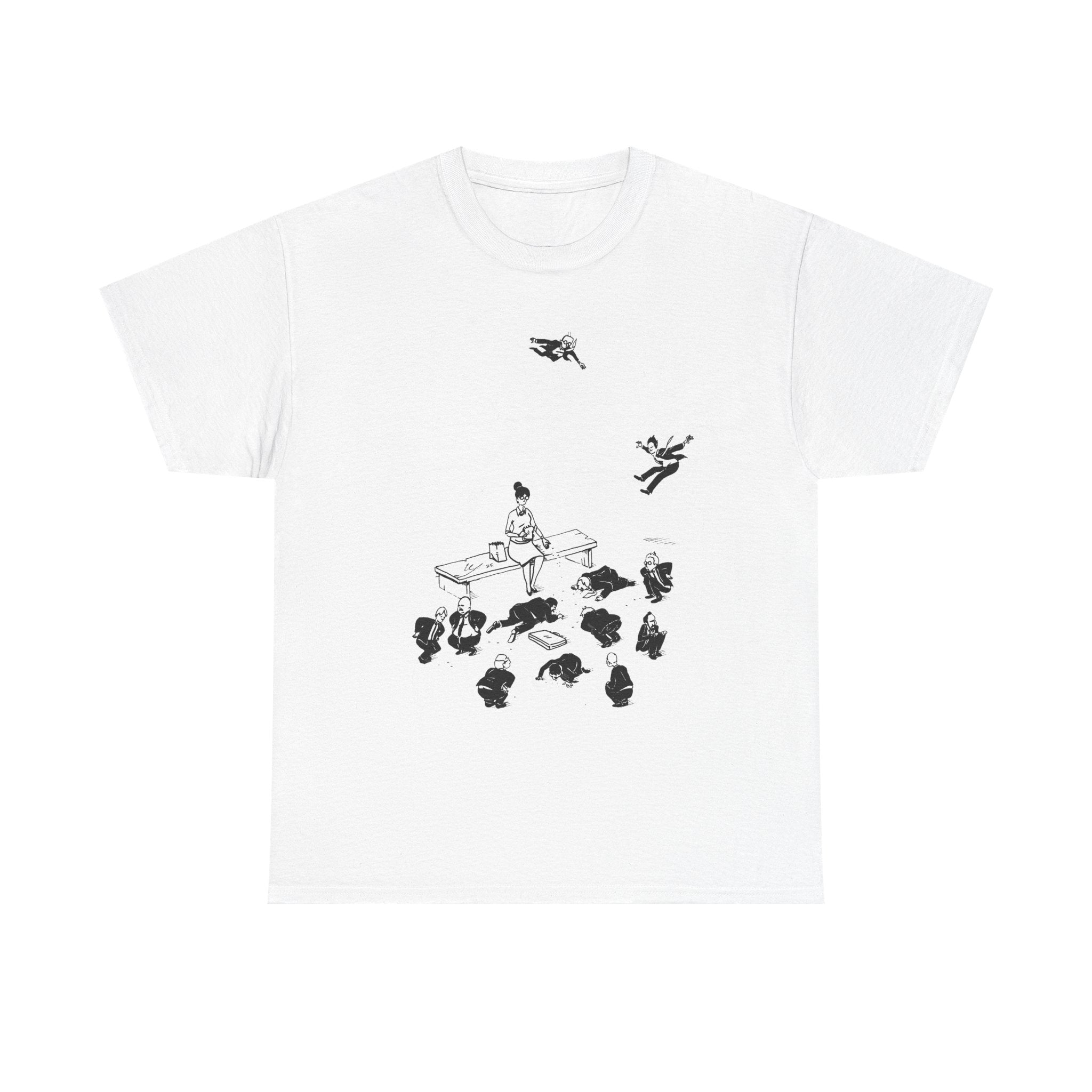 Comical Office Cotton Tee