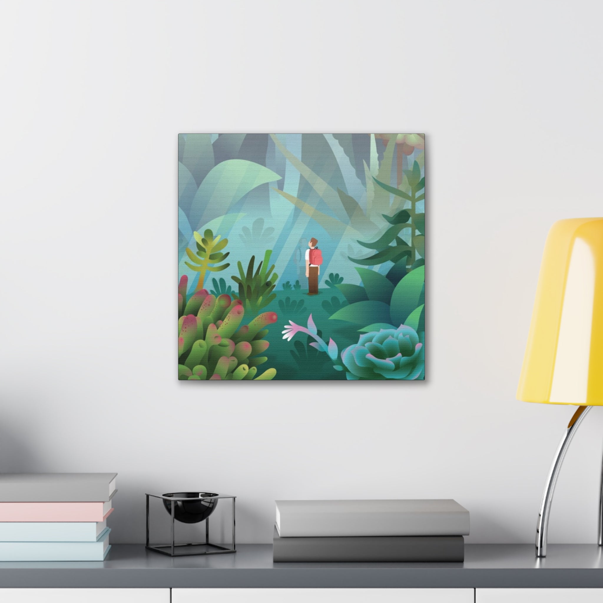 Tranquil Nature Scene Canvas Wall Art