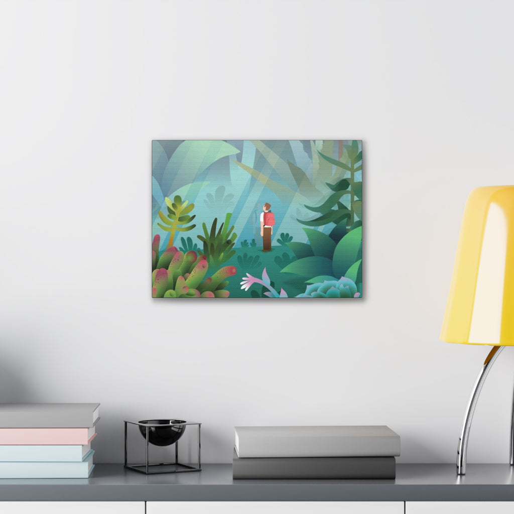 Tranquil Nature Scene Canvas Wall Art