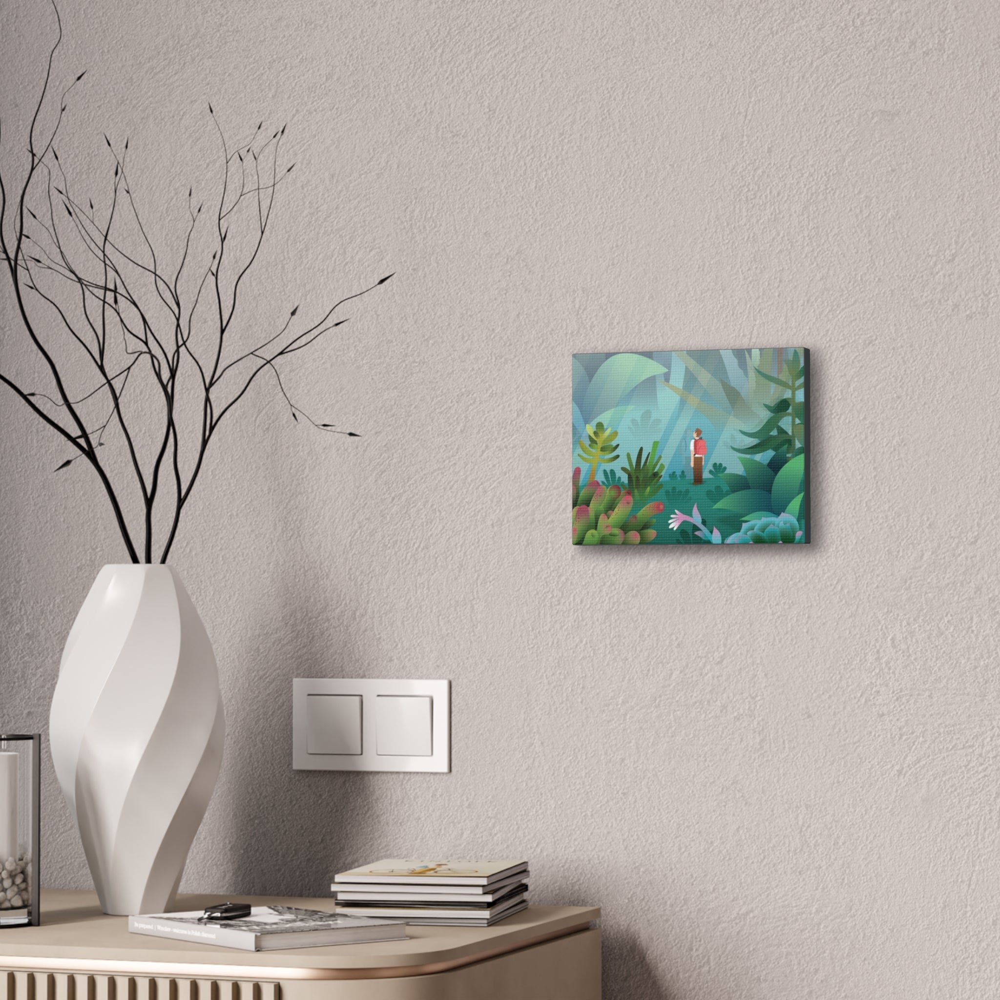 Tranquil Nature Scene Canvas Wall Art