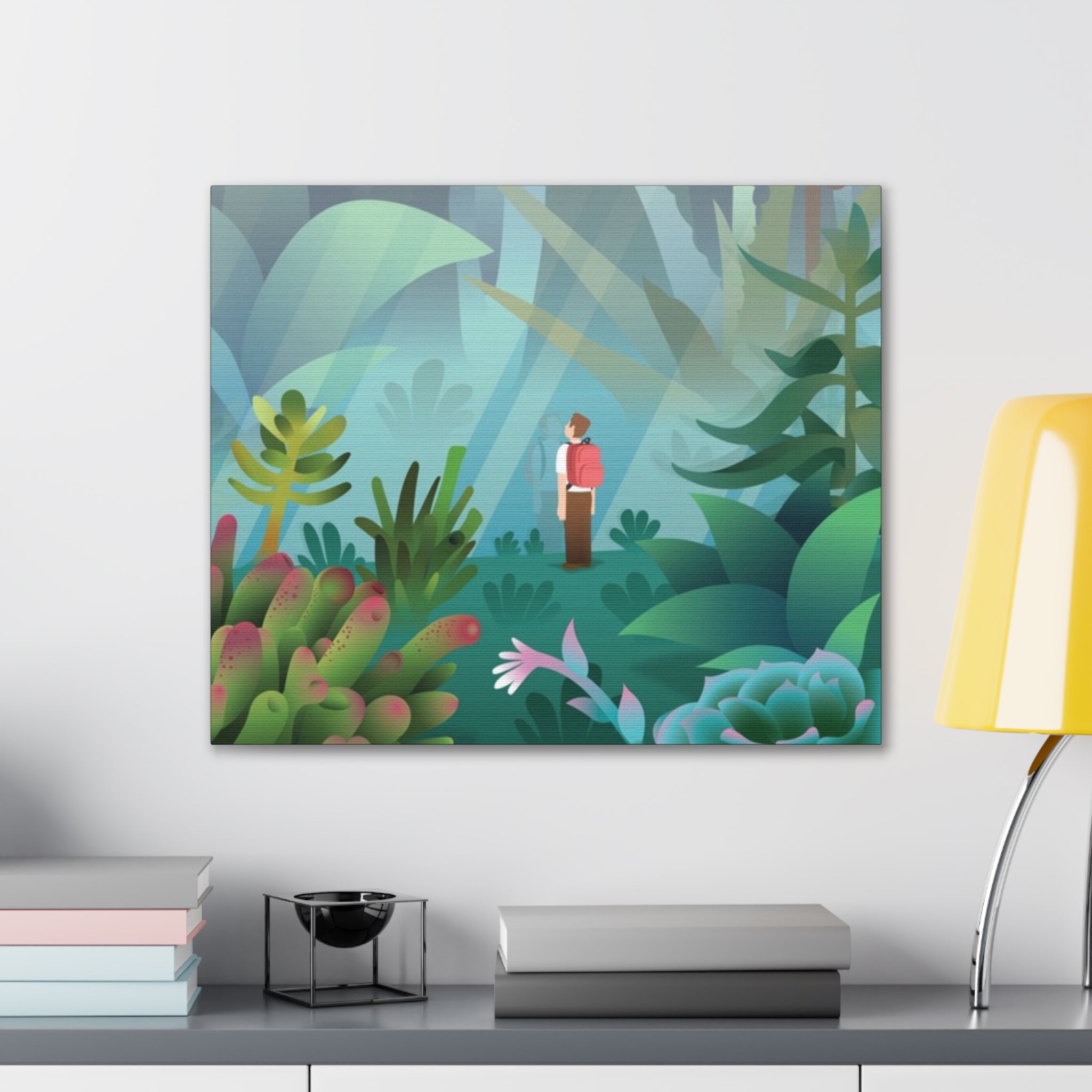 Tranquil Nature Scene Canvas Wall Art