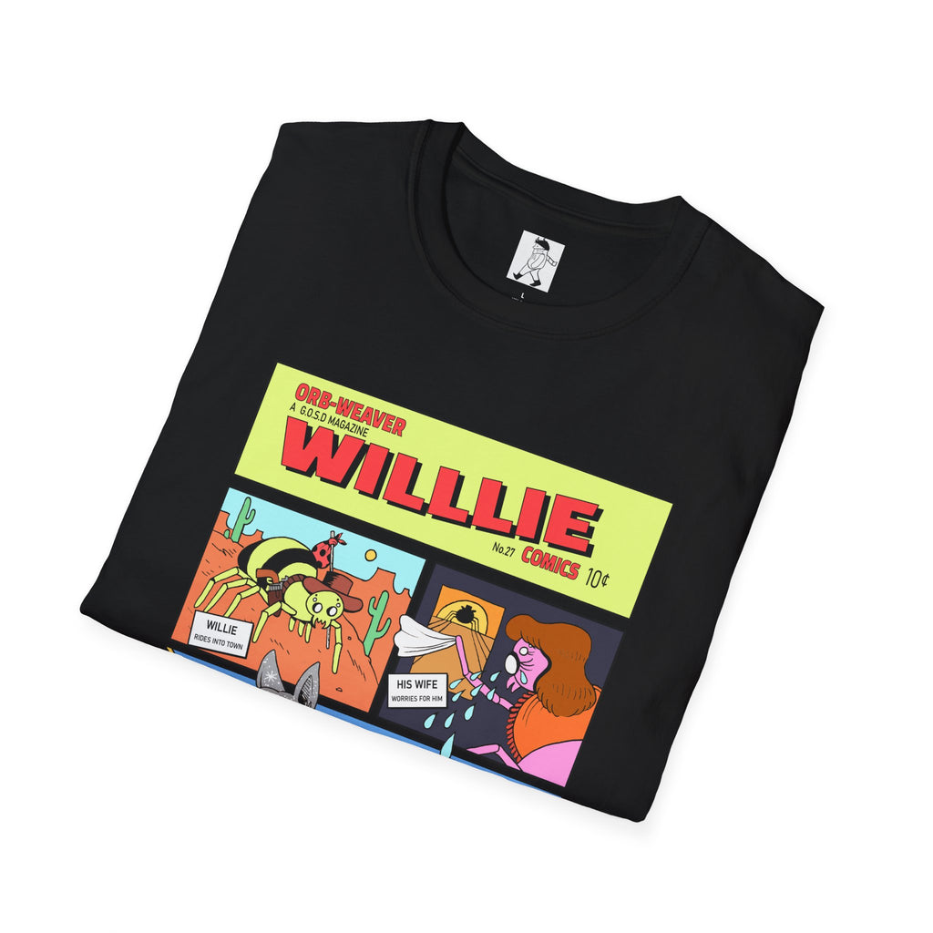 Colorful Illustrated Comic Retro Vibe T-Shirt