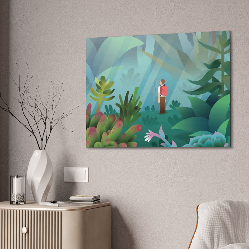 Tranquil Nature Scene Canvas Wall Art
