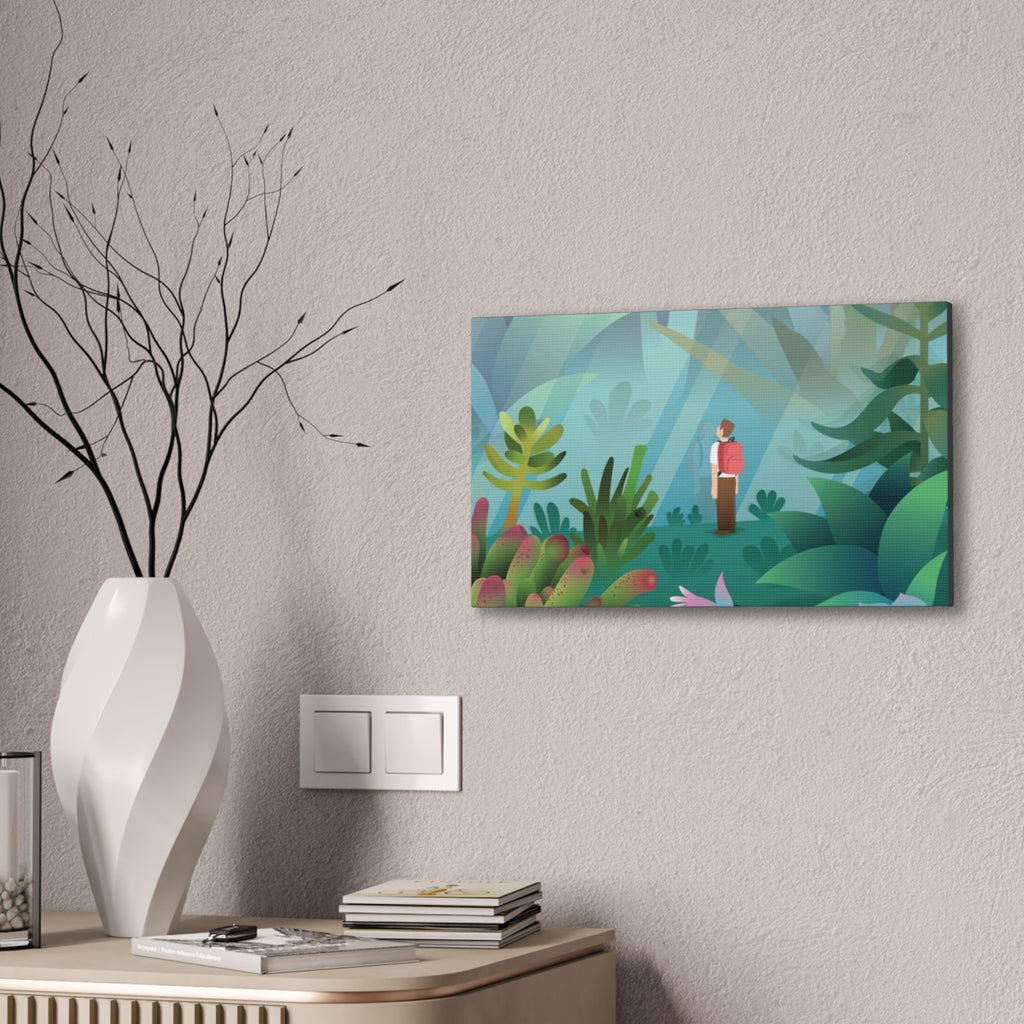 Tranquil Nature Scene Canvas Wall Art