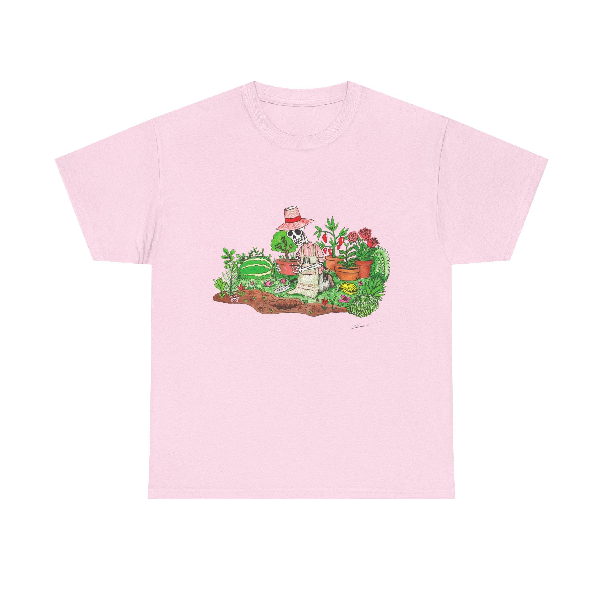 Colorful Garden Adventure Unisex Heavy Cotton Tee