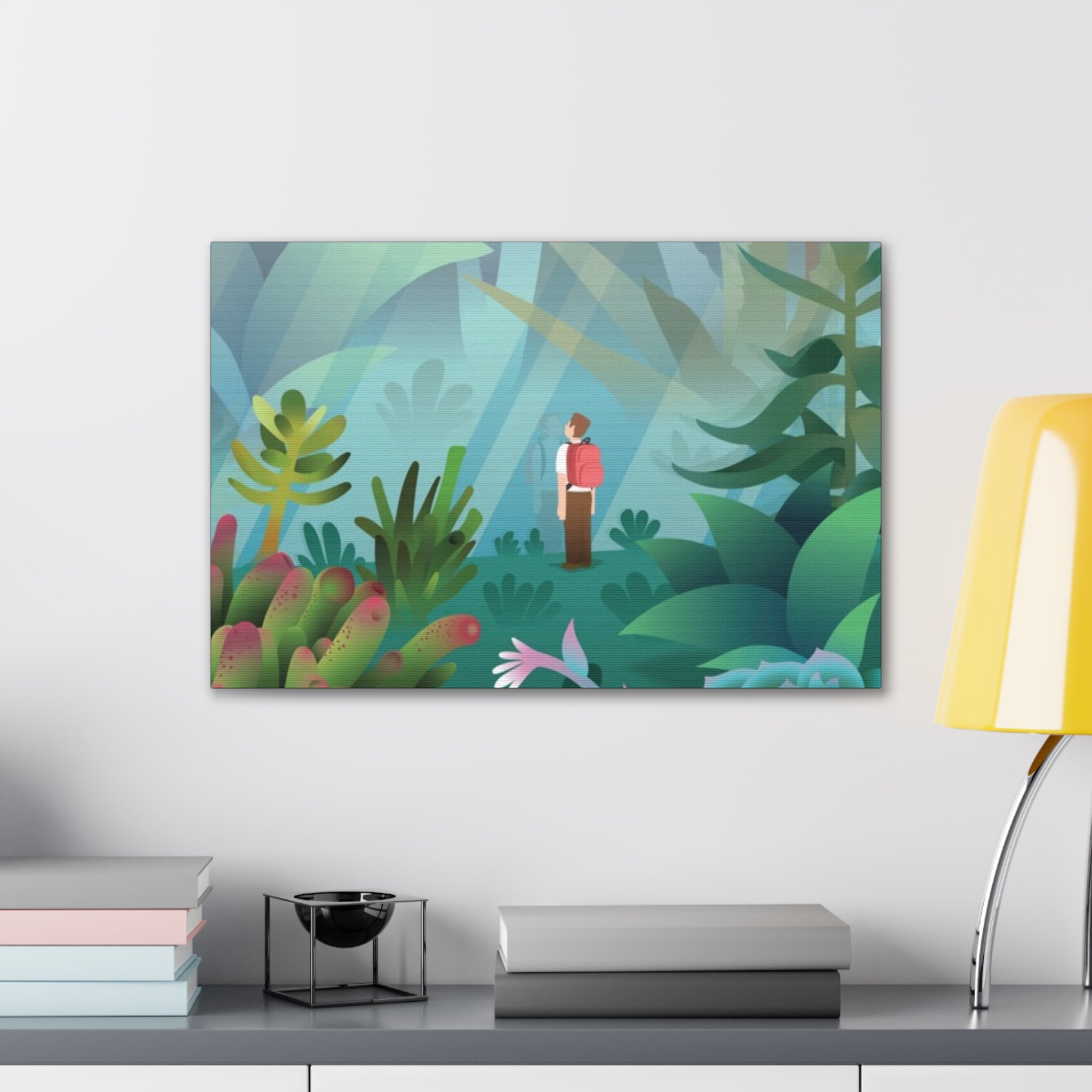 Tranquil Nature Scene Canvas Wall Art